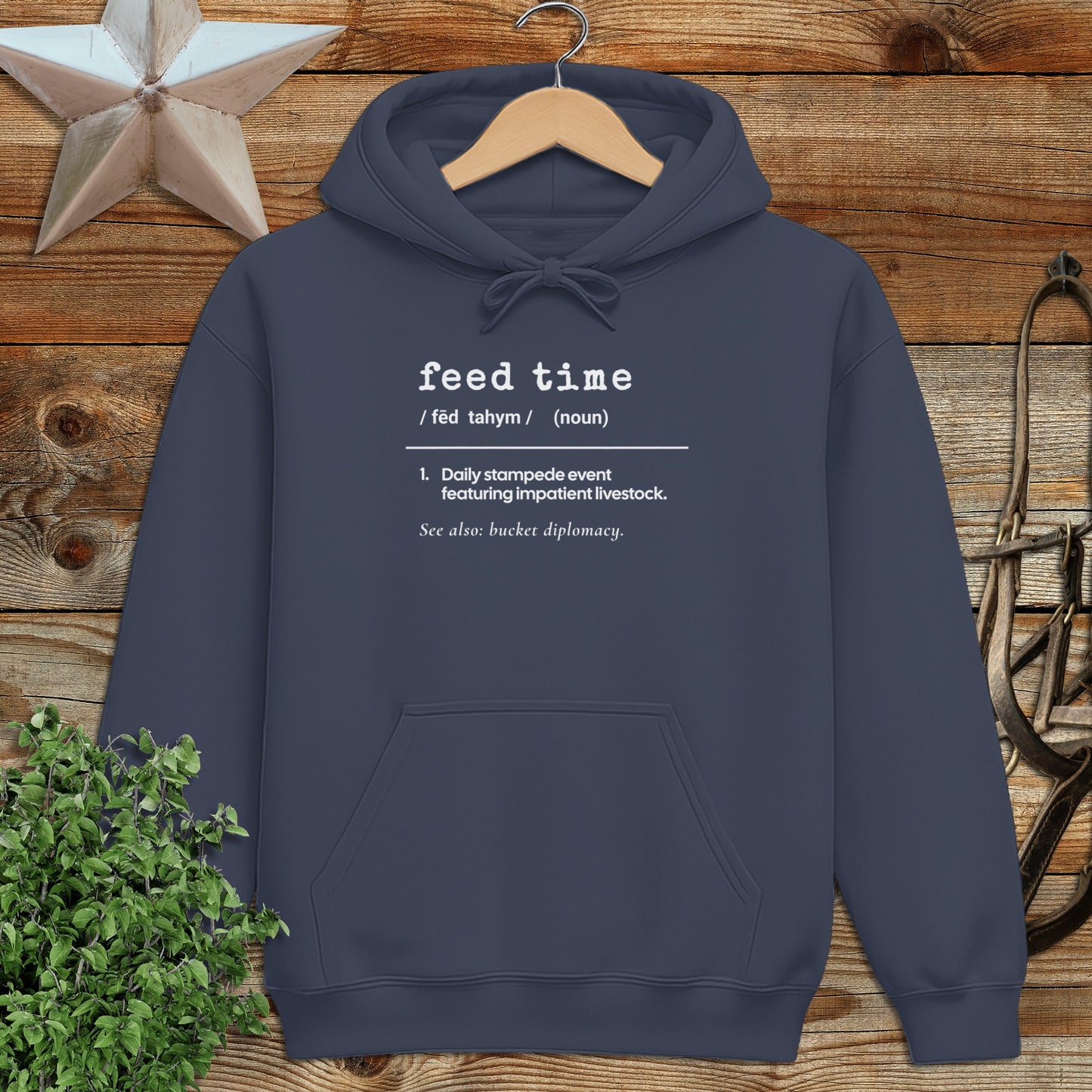 Feed Time Definition Hoodie