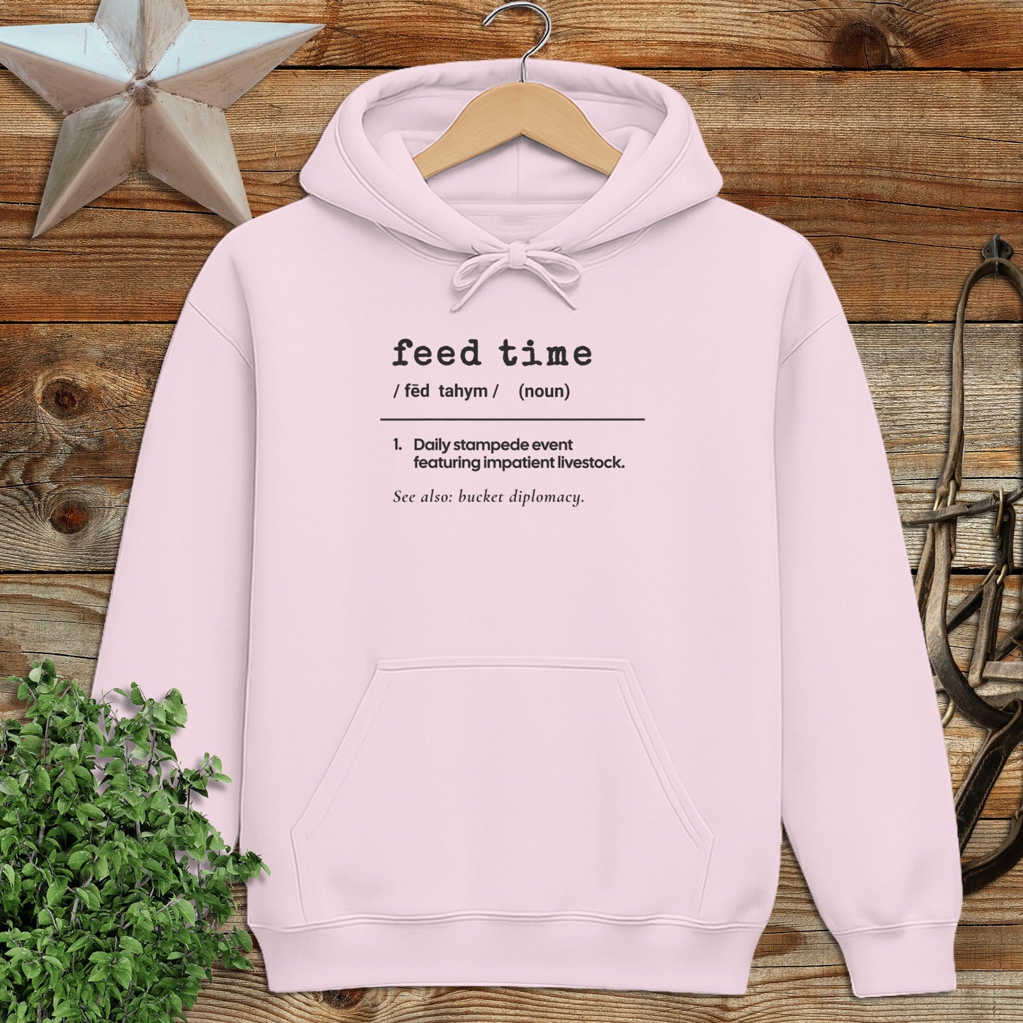 Feed Time Definition Hoodie