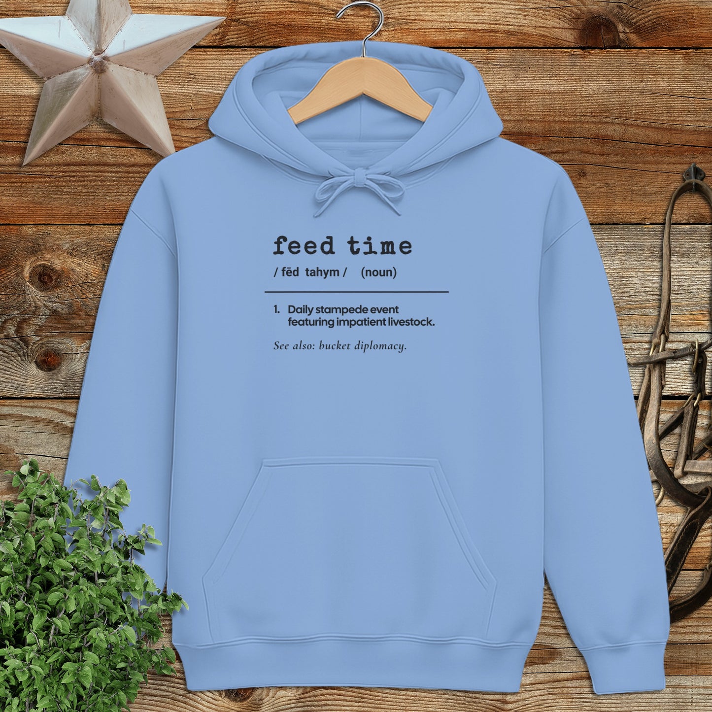 Feed Time Definition Hoodie