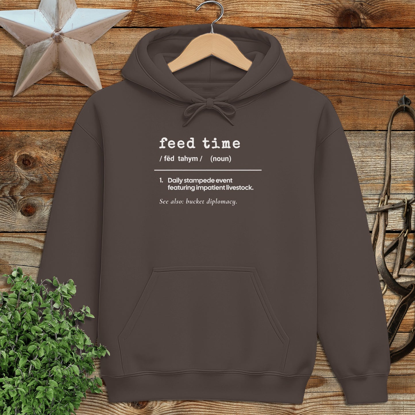 Feed Time Definition Hoodie