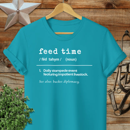 Feed Time Definition Softstyle Tee