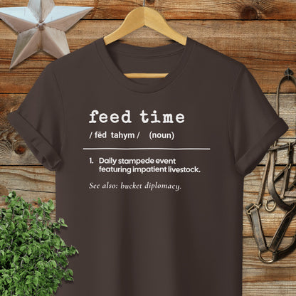 Feed Time Definition Softstyle Tee