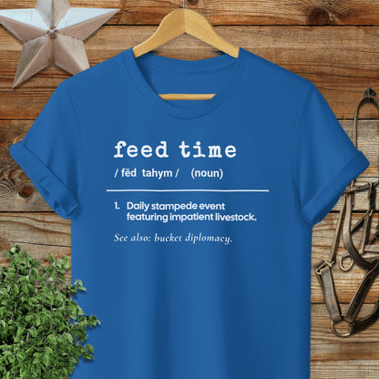 Feed Time Definition Softstyle Tee