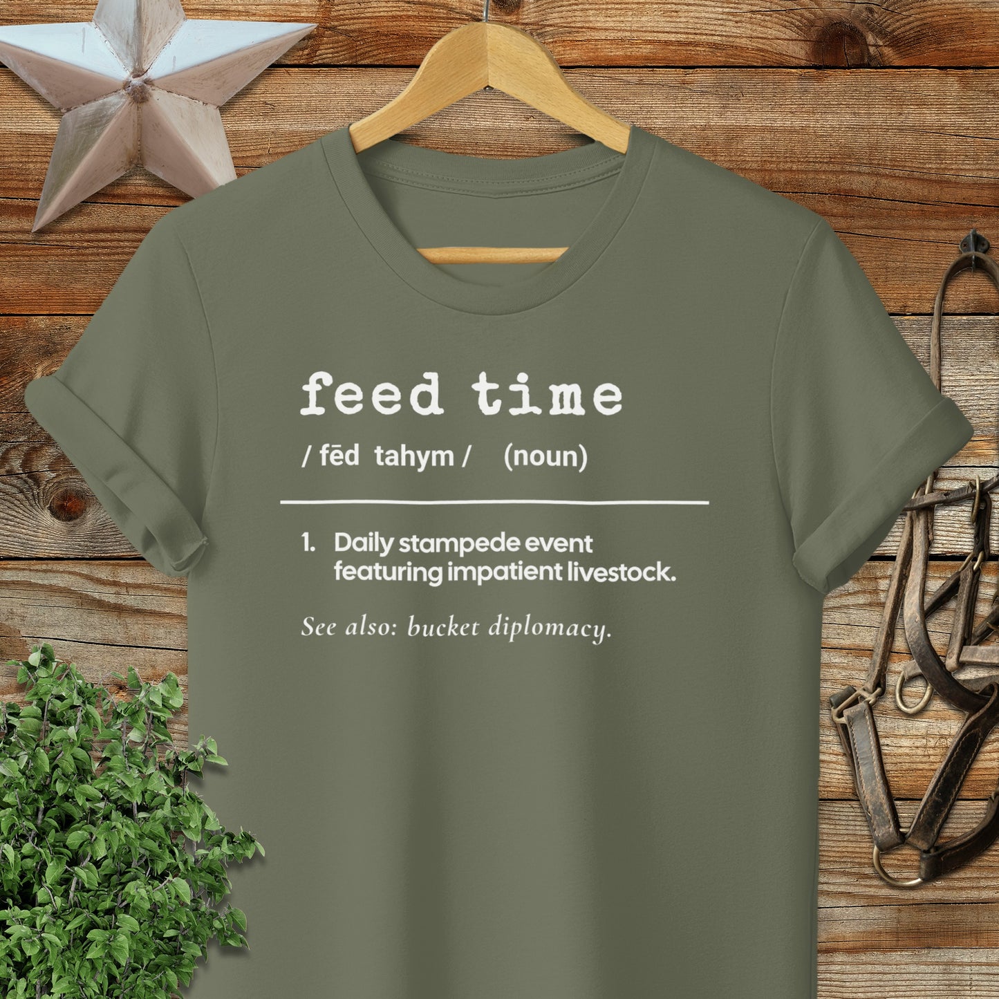 Feed Time Definition Softstyle Tee