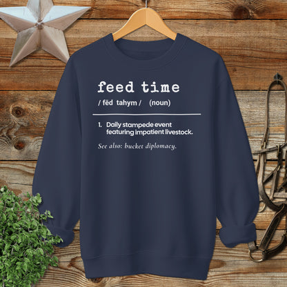 Feed Time Definition Sweatshirt