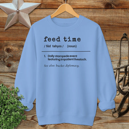 Feed Time Definition Sweatshirt
