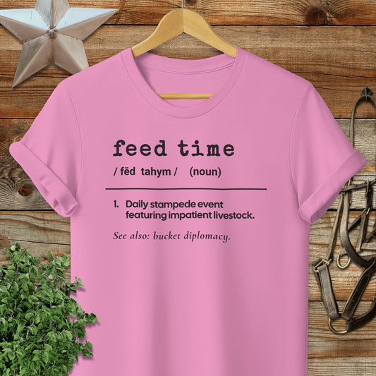 Feed Time Definition T-shirt
