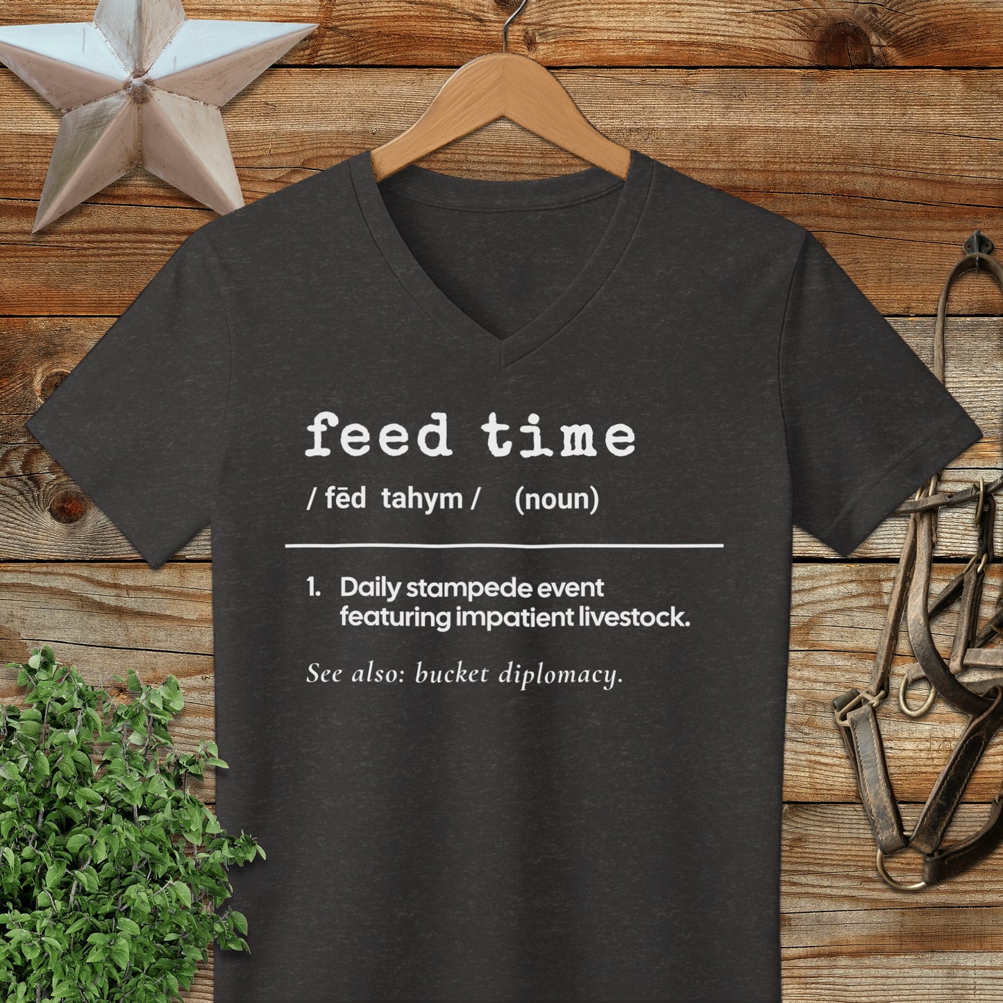 Feed Time Definition V-neck