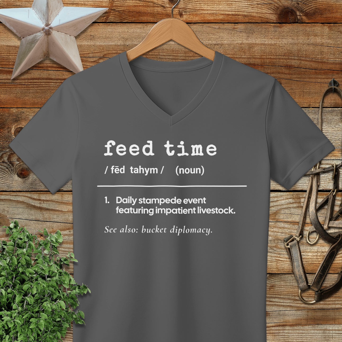 Feed Time Definition V-neck