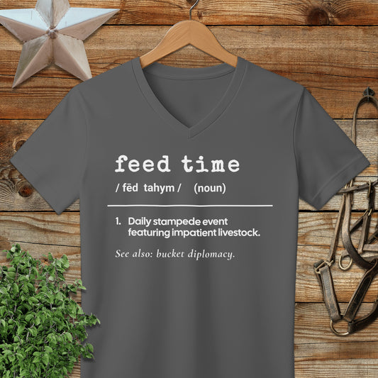 Feed Time Definition V-neck