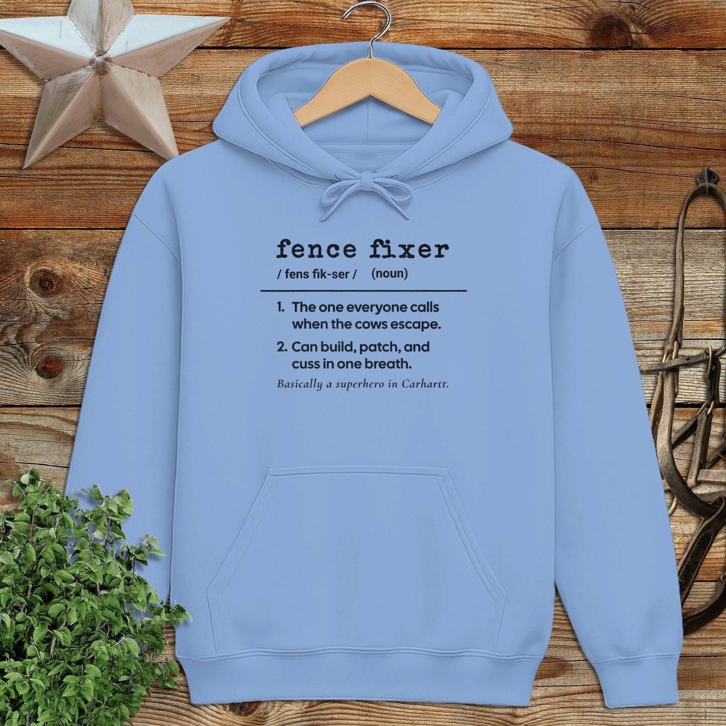 Fence Fixer Definition Hoodie