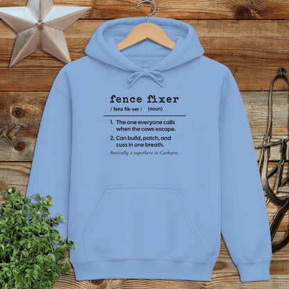 Fence Fixer Definition Hoodie
