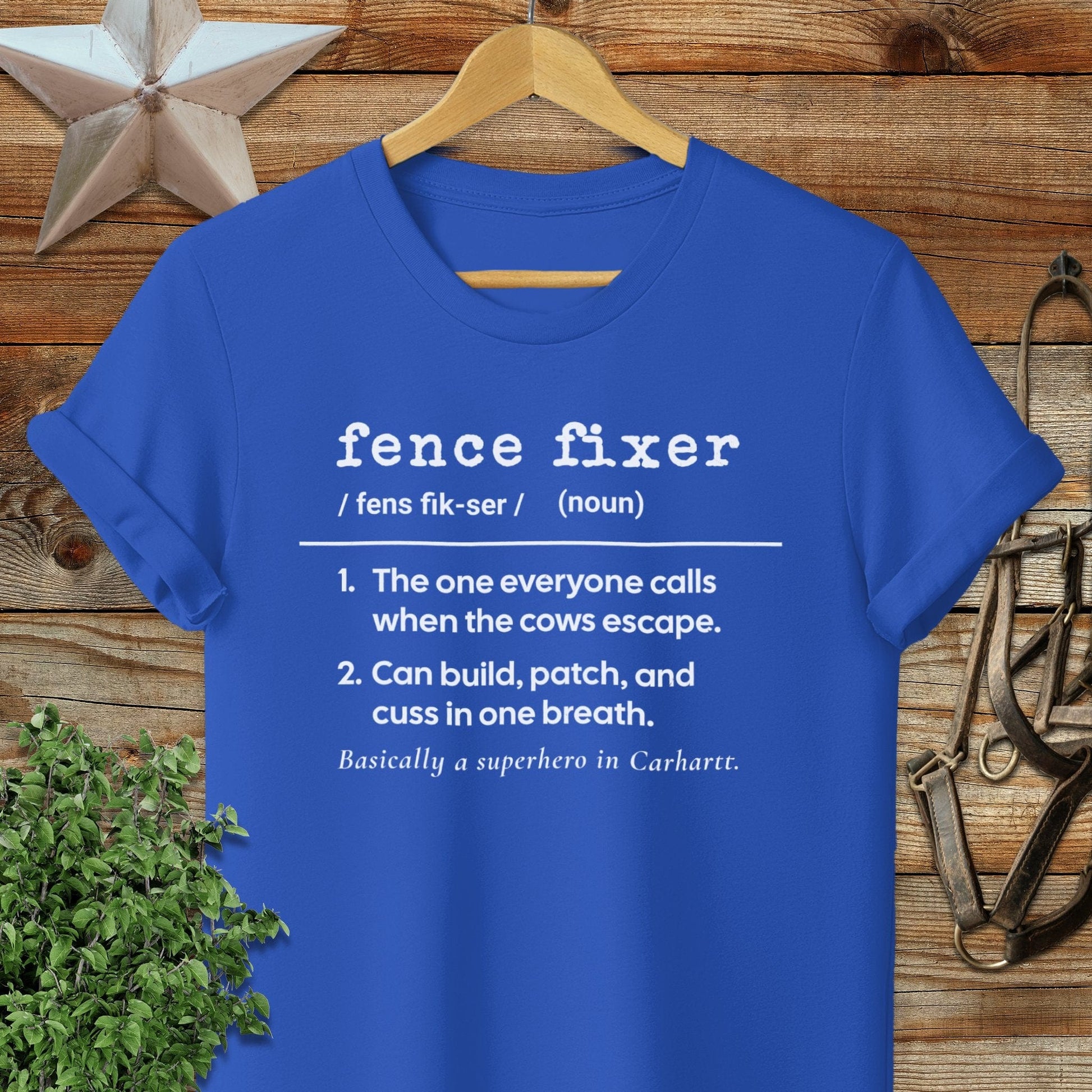 Fence Fixer Definition Softstyle Tee