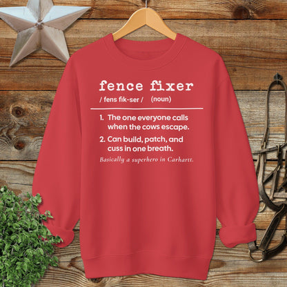 Fence Fixer Definition Sweatshirt