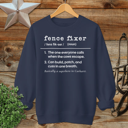 Fence Fixer Definition Sweatshirt