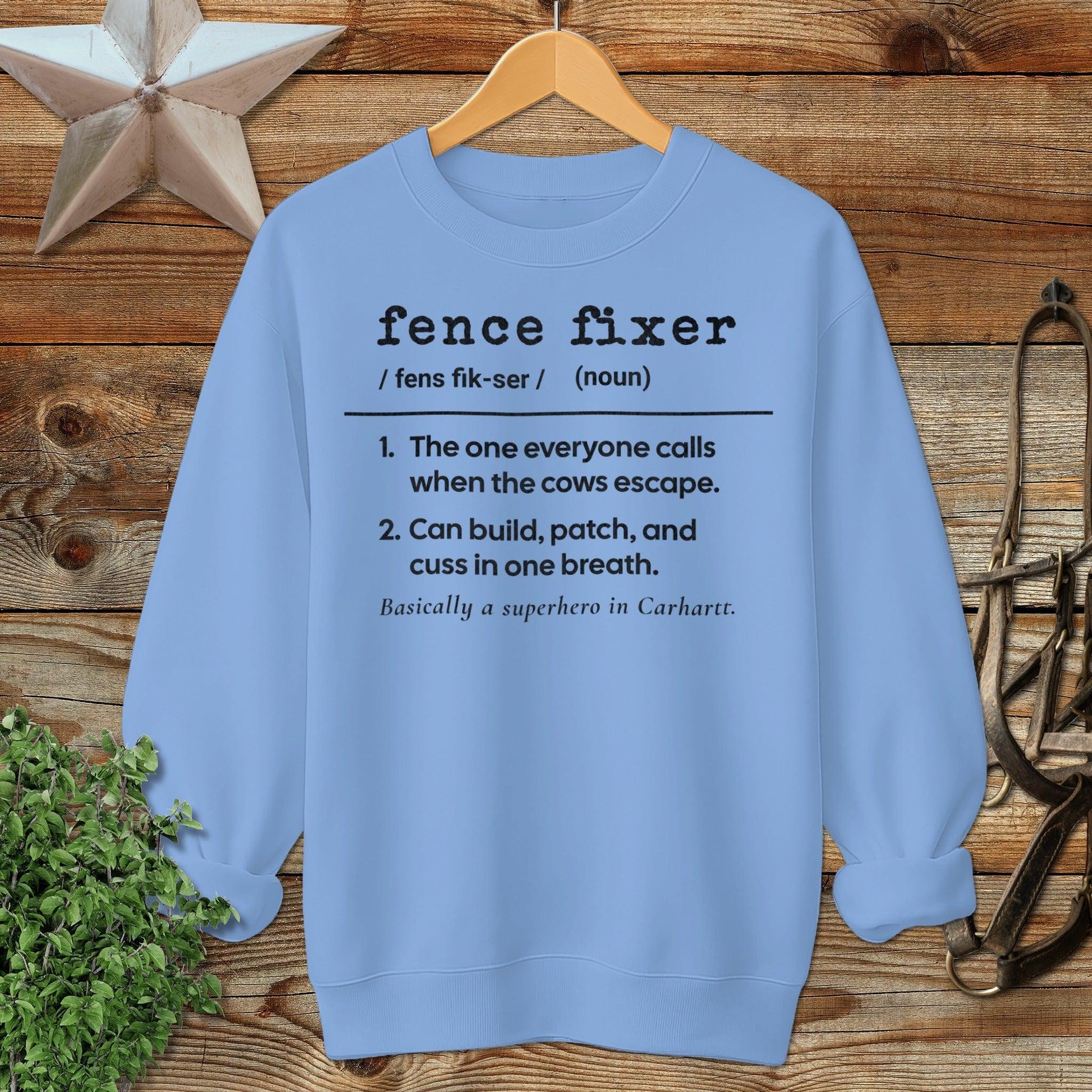 Fence Fixer Definition Sweatshirt