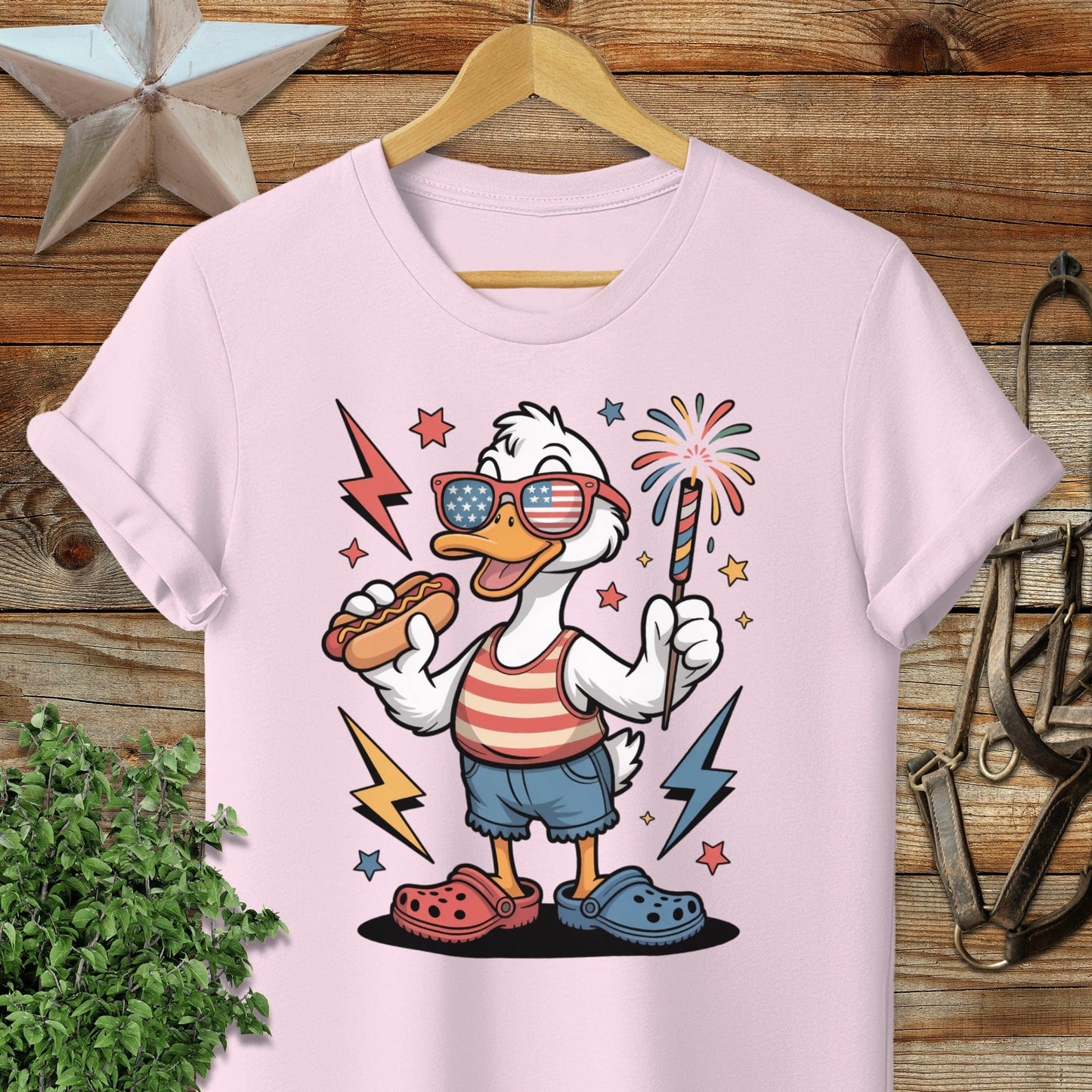 Festive 4th Duck T-shirt