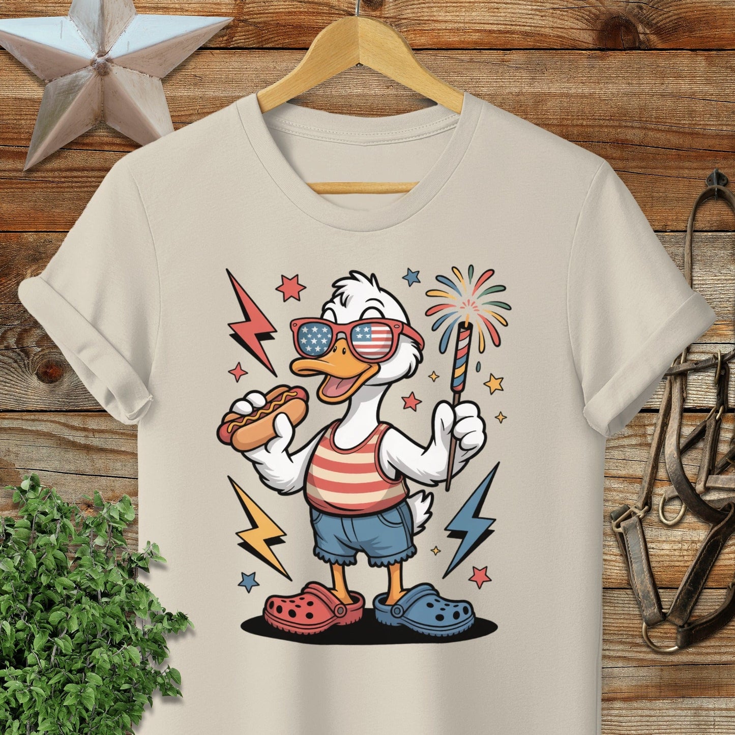 Festive 4th Duck T-shirt