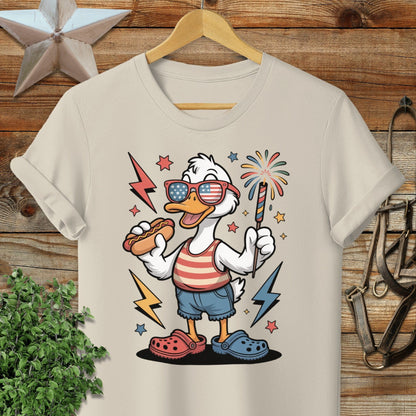 Festive 4th Duck T-shirt