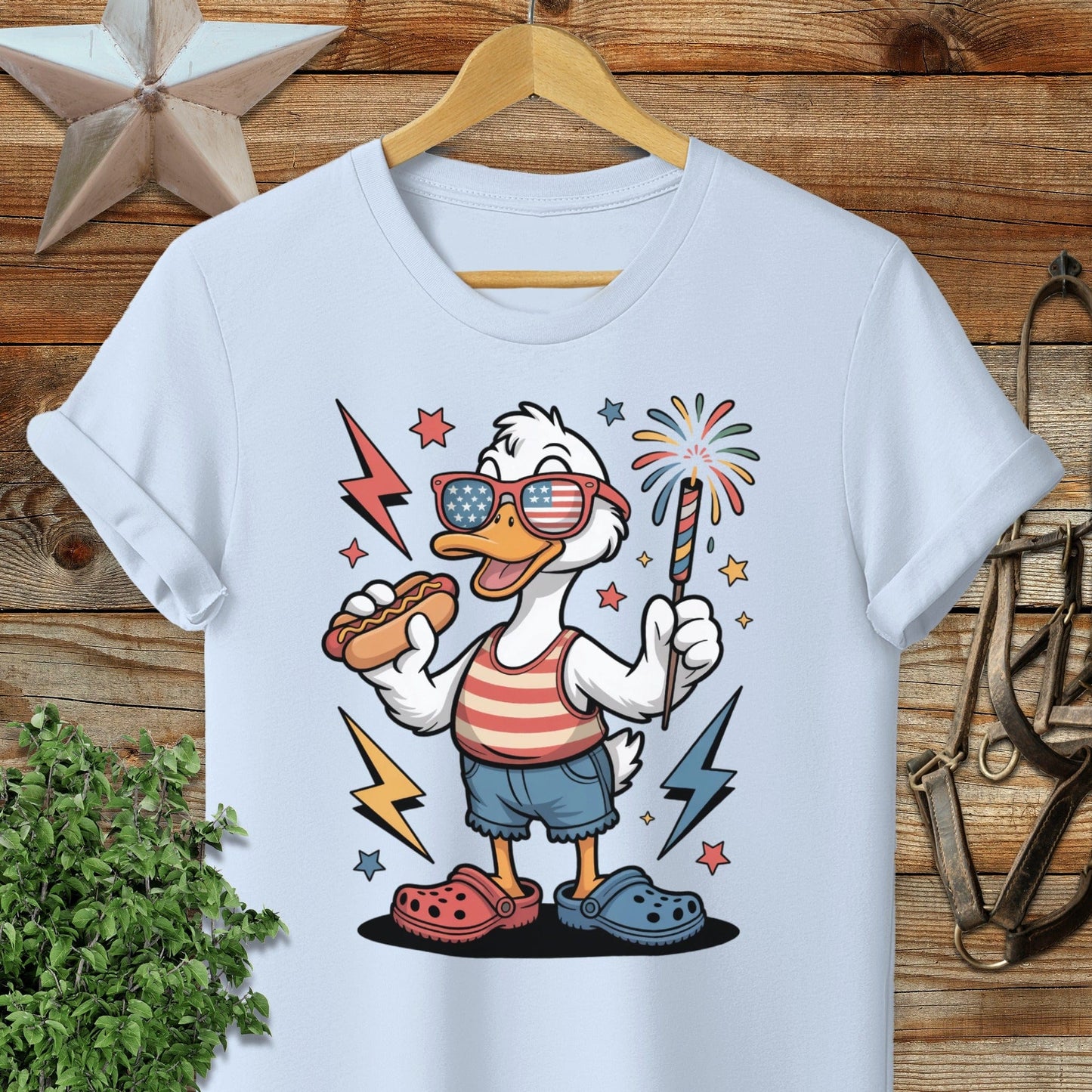 Festive 4th Duck T-shirt