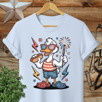 Festive 4th Duck T-shirt