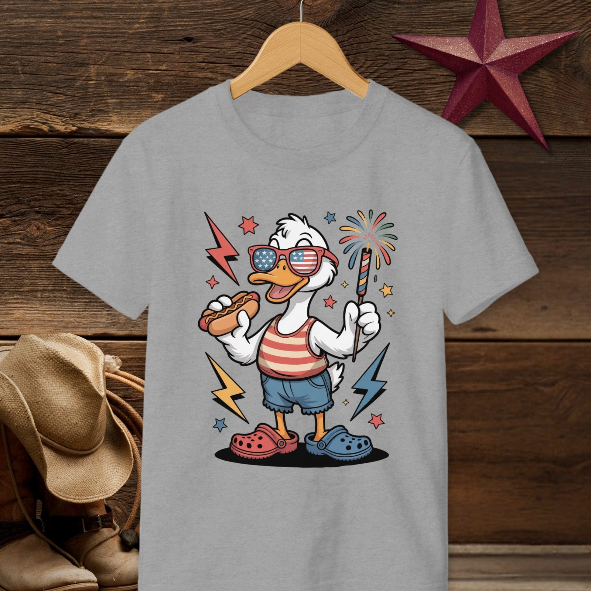 Festive 4th Duck T-shirt (Youth)