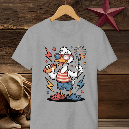Festive 4th Duck T-shirt (Youth)