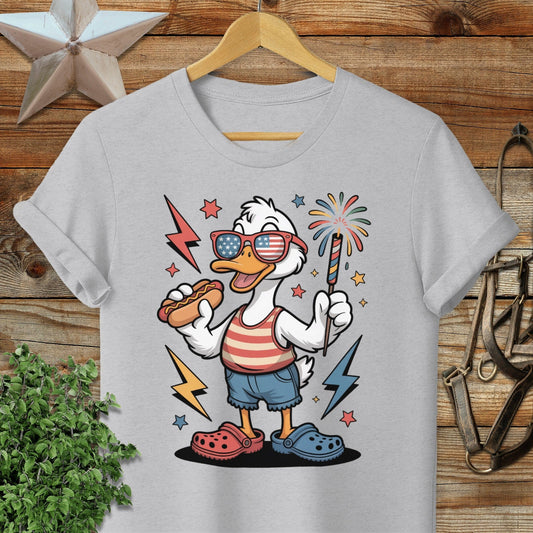 Festive 4th Duck T-shirt