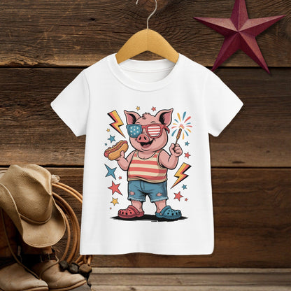 Festive 4th Pig T-shirt (Toddler)