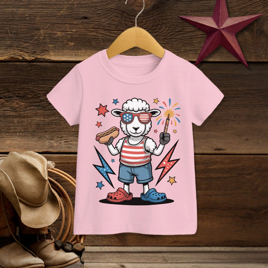 Festive 4th Sheep T-shirt (Toddler)