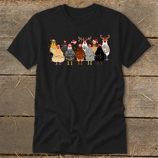 Festive Chickens Classic Tee