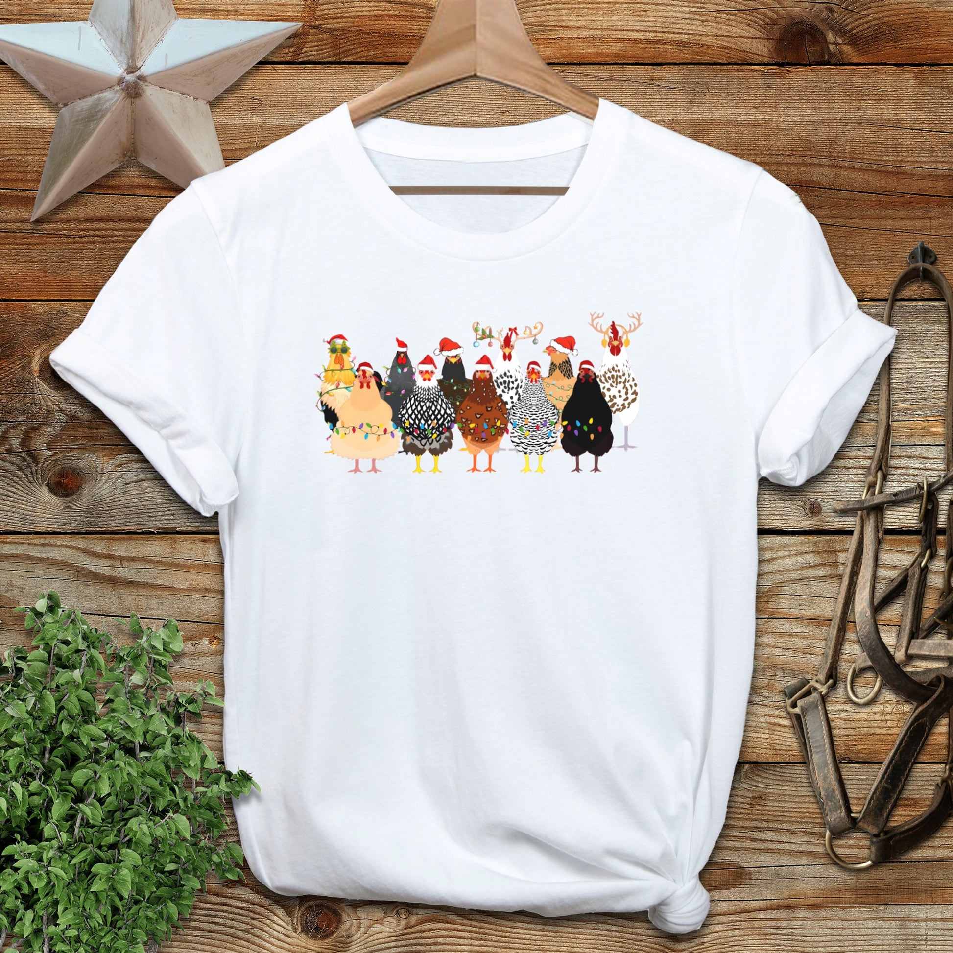 Festive Chickens T-Shirt