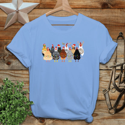 Festive Chickens T-shirt
