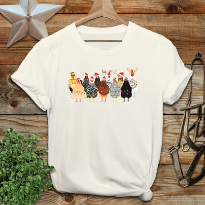 Festive Chickens T-shirt