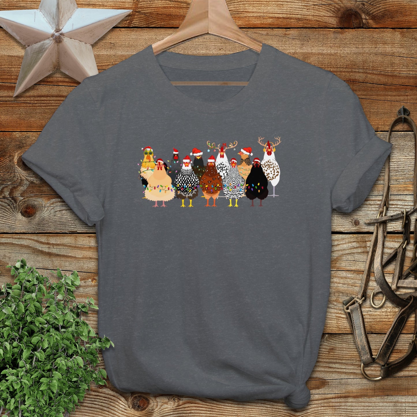 Festive Chickens T-shirt