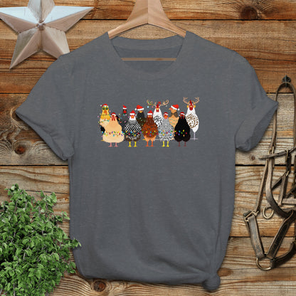 Festive Chickens T-shirt