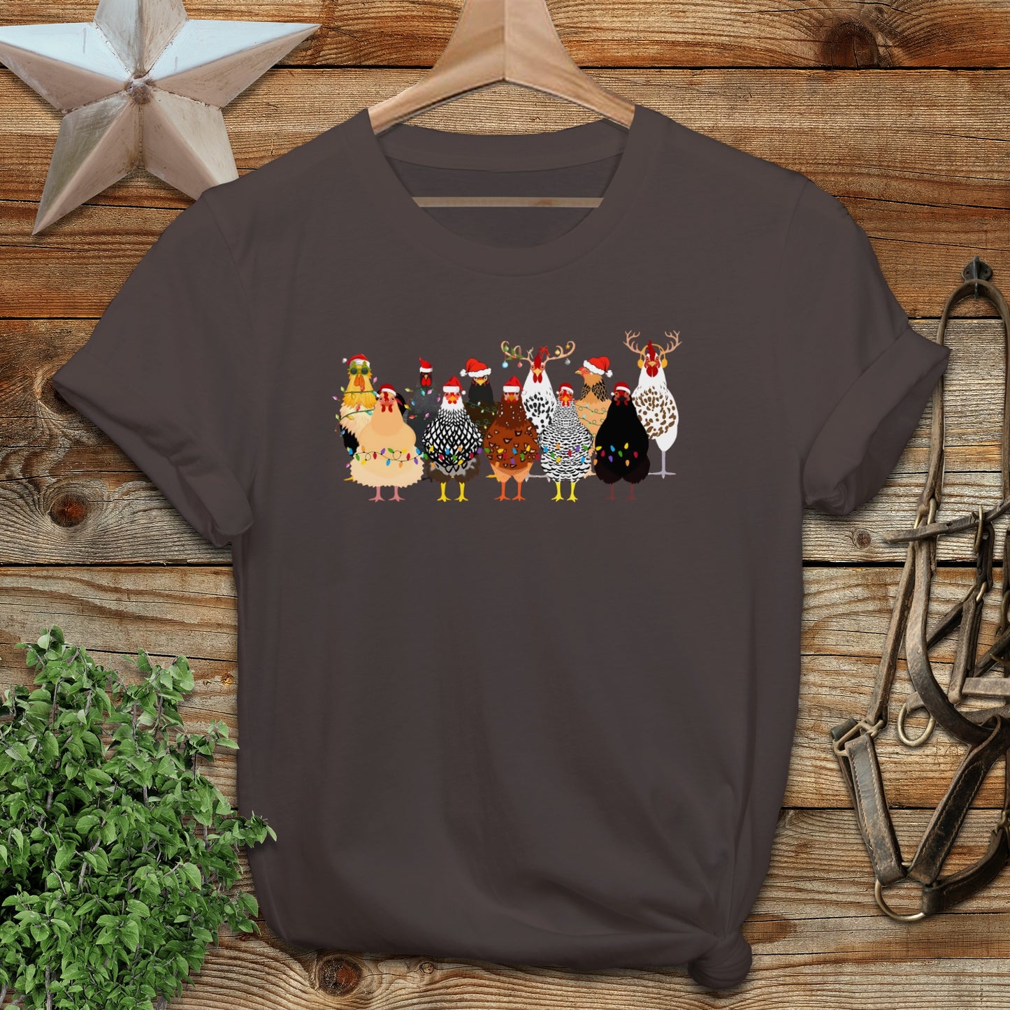 Festive Chickens T-shirt