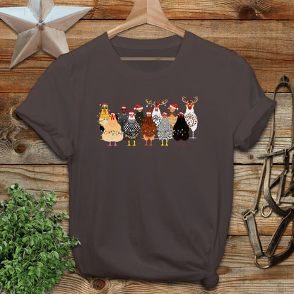 Festive Chickens T-shirt