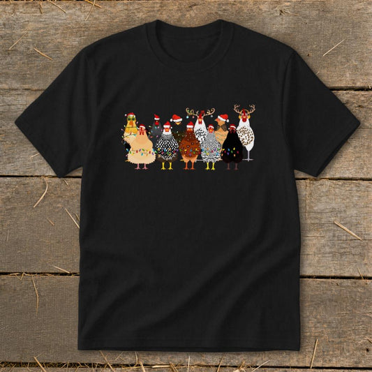 Festive Chickens Youth Tee
