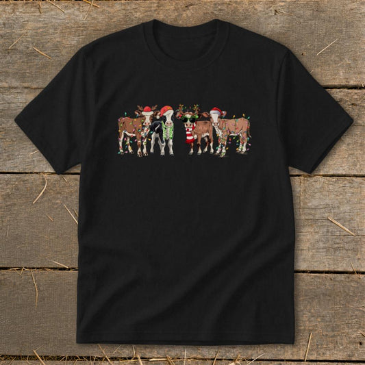 Festive Cows Youth Tee