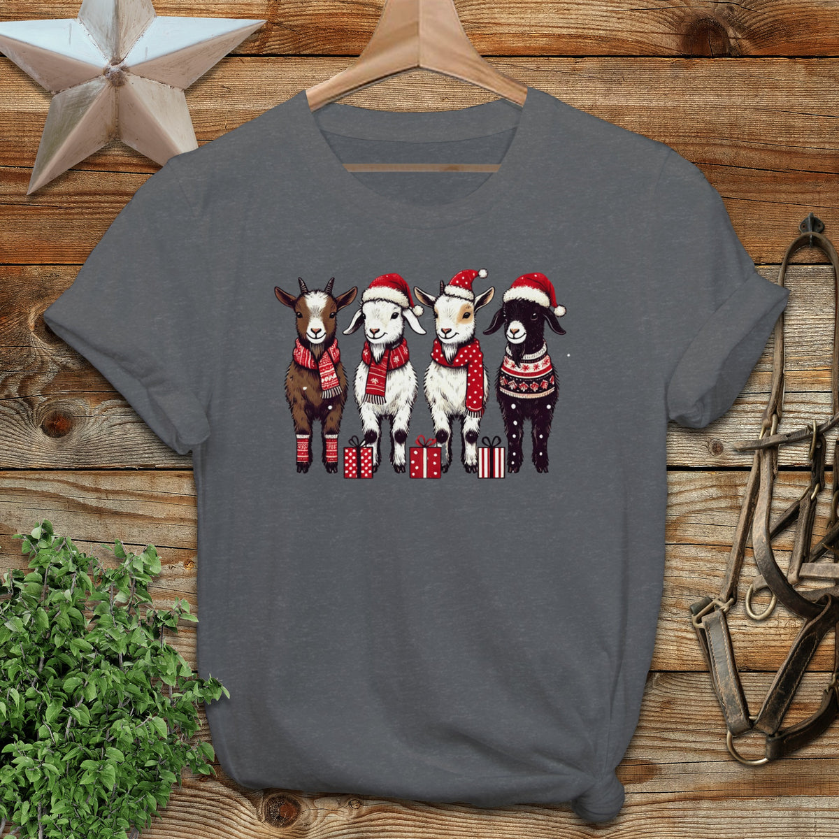 Festive Goats Softstyle Tee