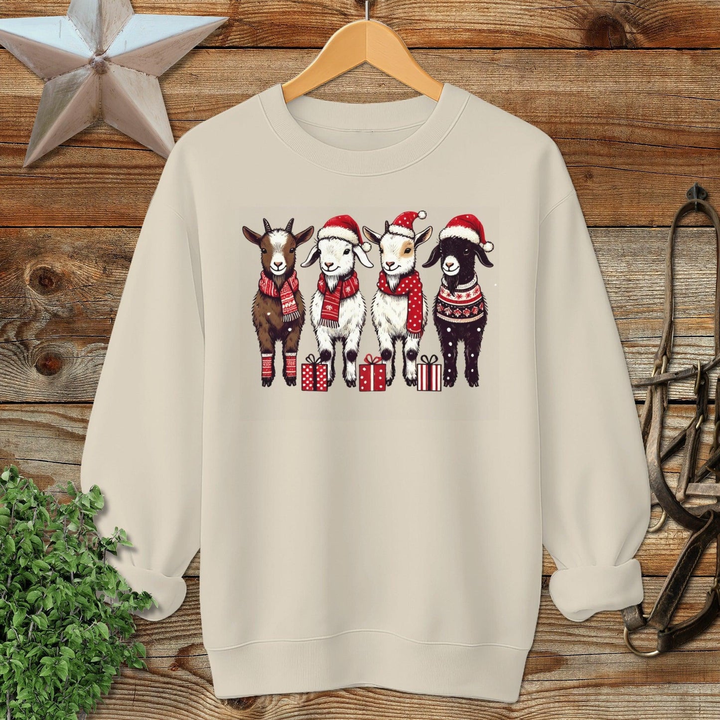 Festive Goats Sweatshirt