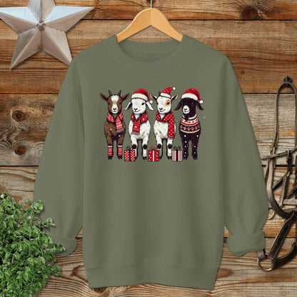 Festive Goats Sweatshirt
