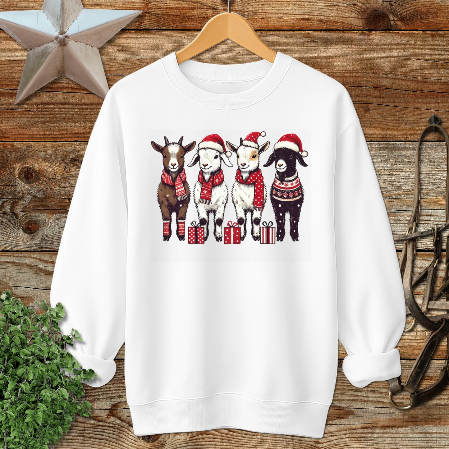 Festive Goats Sweatshirt