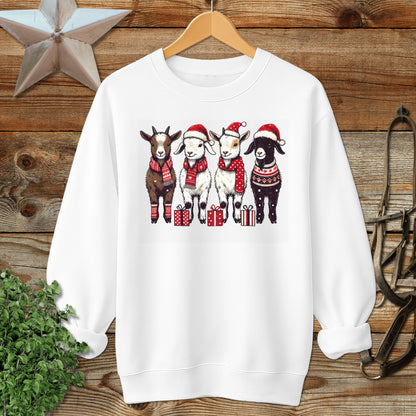 Festive Goats Sweatshirt