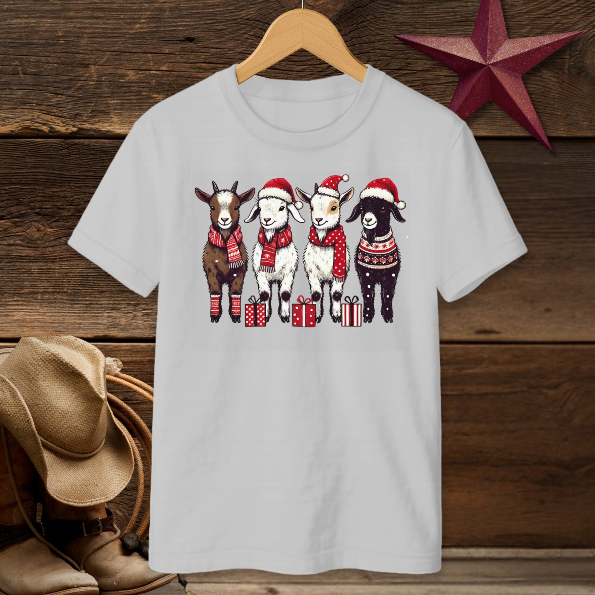 Festive Goats T-Shirt (Youth)