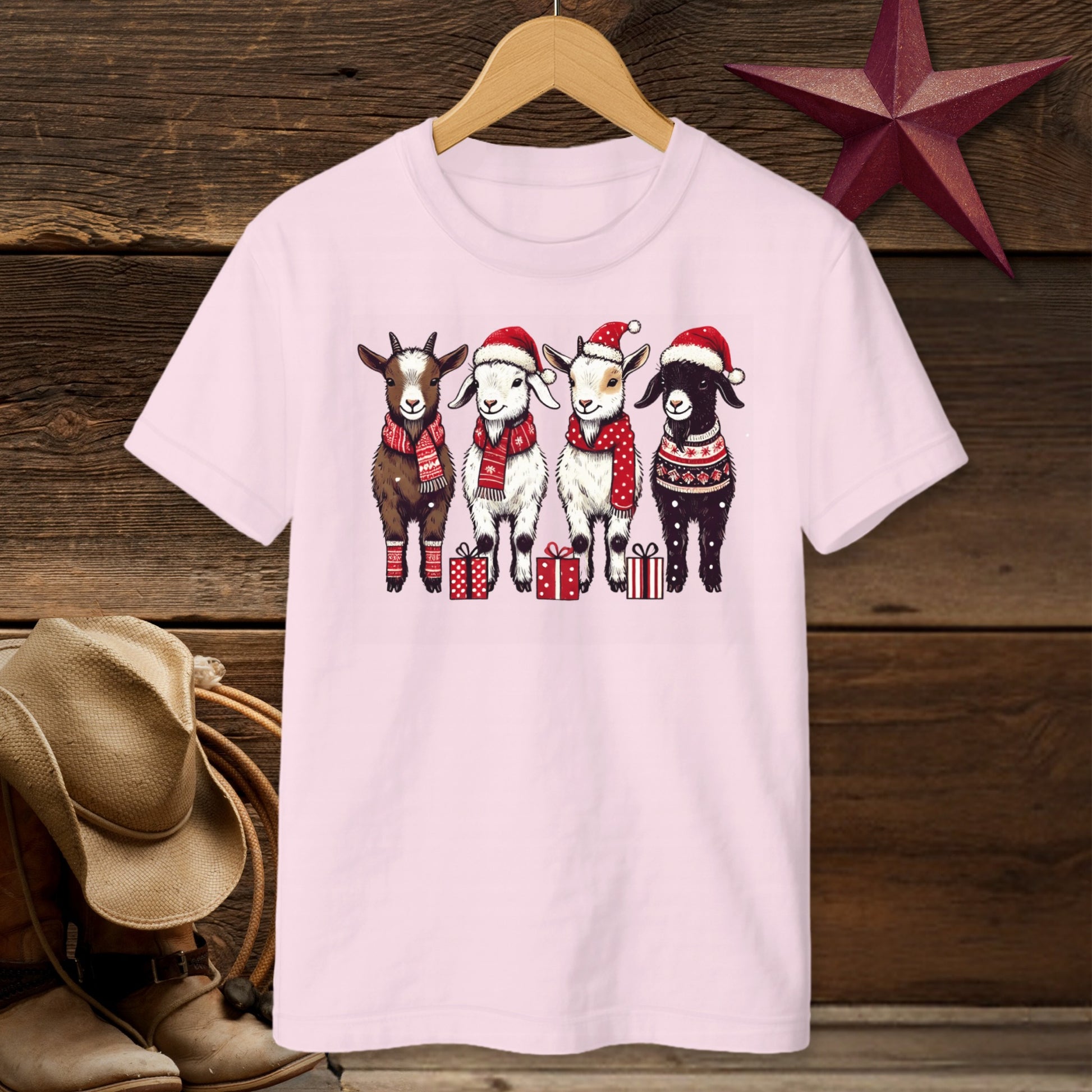 Festive Goats T-Shirt (Youth)