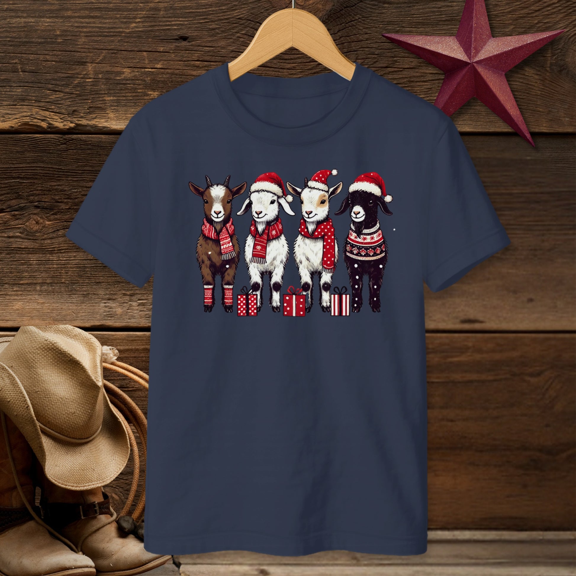 Festive Goats T-Shirt (Youth)