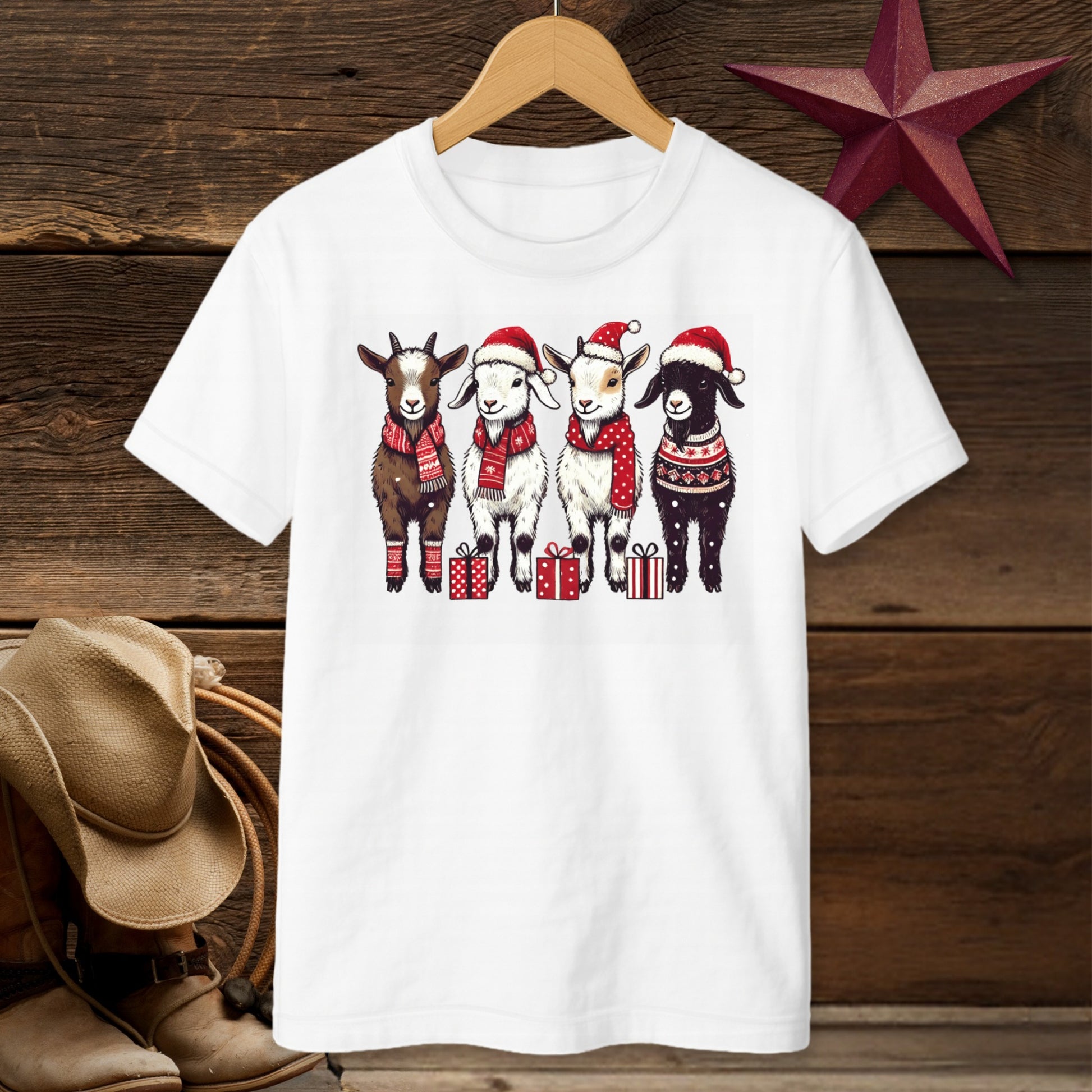 Festive Goats T-Shirt (Youth)
