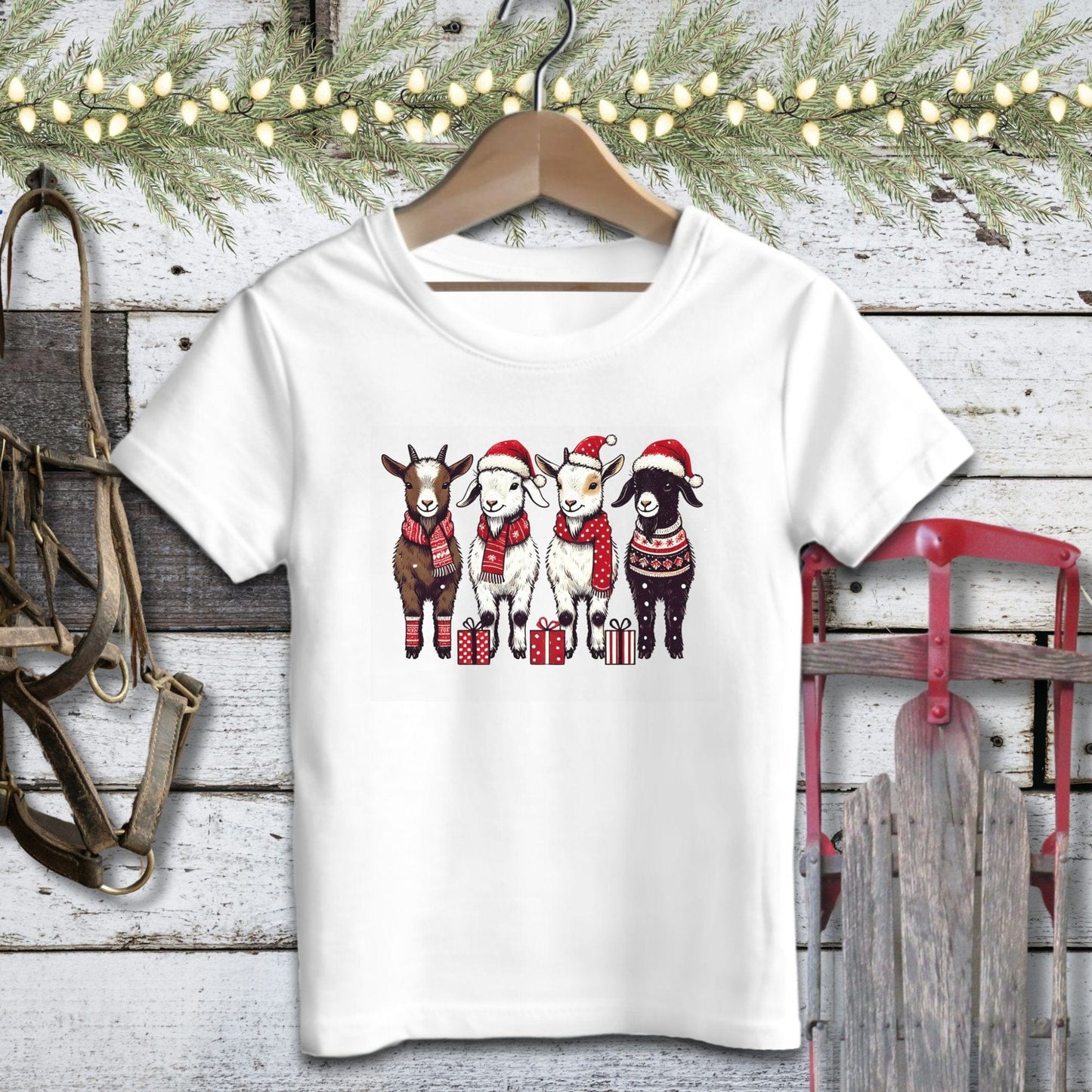 Festive Goats Youth Shirt